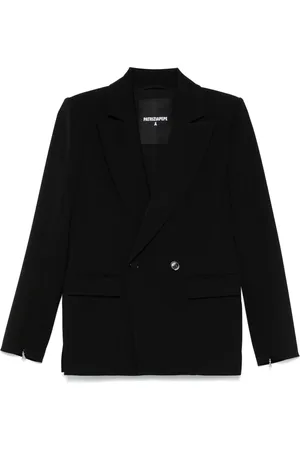 Patrizia Pepe Femme, Vestes, Noir, Taille: 40 FR Veste Nero pour Tenues Élégantes