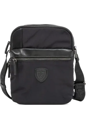 Blauer Homme, Sacs, Noir, Taille: ONE Size Sac Bandoulière Élégant avec Sangle Réglable