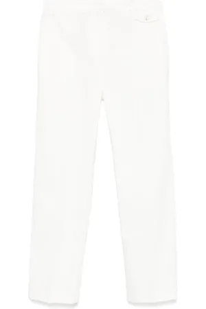 Liu Jo Femme, Pantalons, Blanc, Taille: 38 FR Pantalon blanc élégant pour femmes
