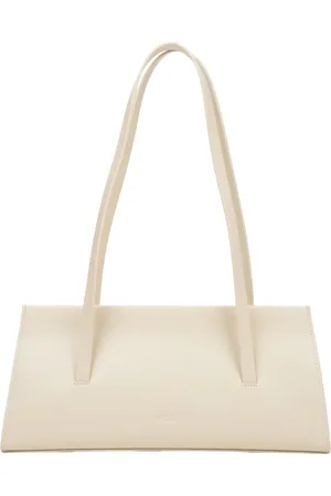 Estro Femme, Sacs, , Taille: ONE Size Sac à bandoulière en cuir clair pour femme avec poignées longues