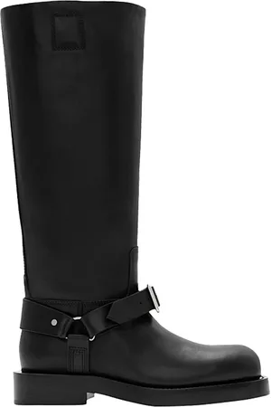 Burberry Femme, Chaussures, Noir, Taille: 39 EU Bottes hautes dans un style tendance