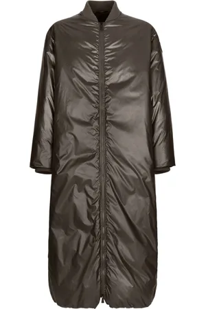 add Homme, Manteaux, Noir, Taille: M Manteau EN Nylon Ciré