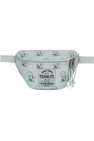 Eastpak Femme, Sacs, Bleu, Taille: ONE Size Sac banane vert avec sangle ajustable