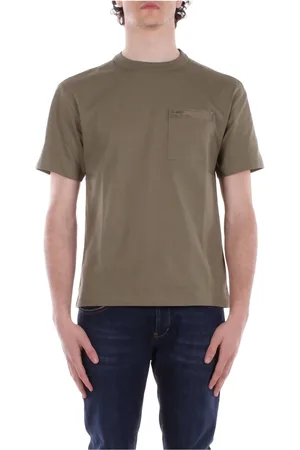 K-Way Homme, Tops, Vert, Taille: XL T-shirt vert avec logo poche avant