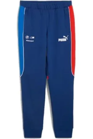 PUMA Homme, Pantalons, Bleu, Taille: S BMW Racing Track Pantalon