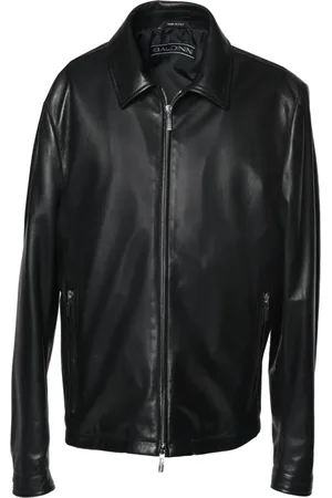 BALDININI Homme, Vestes, Noir, Taille: 2XL Jacket in nappa leather