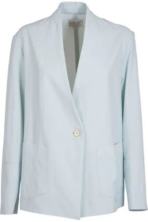 FORTE FORTE Femme, Vestes, Bleu, Taille: 36 FR Veste Déstructurée