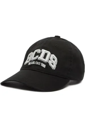 GCDS Homme, Accessoires, Noir, Taille: ONE Size Chapeaux en polyester