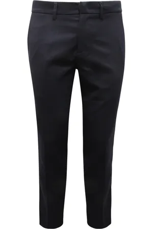 Paolo Pecora Homme, Pantalons, Bleu, Taille: S Pantalon en laine mélangée, fabriqué en Italie