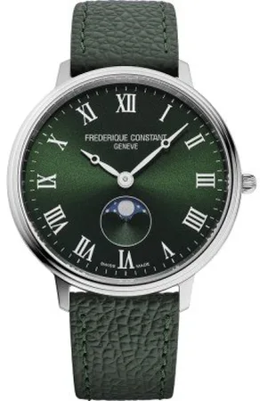 Frederique Constant Femme, Accessoires, Vert, Taille: ONE Size Fc-206Rgr3S6 - Moneta Moonphase