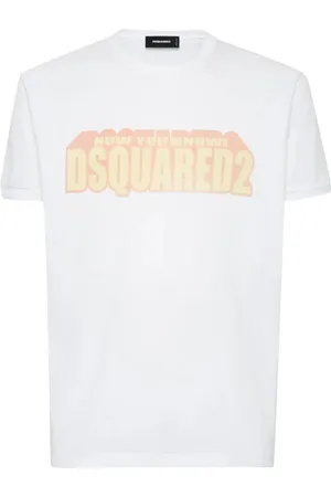 Dsquared2 Homme, Tops, Blanc, Taille: L Tee-shirt Homme Style Classique