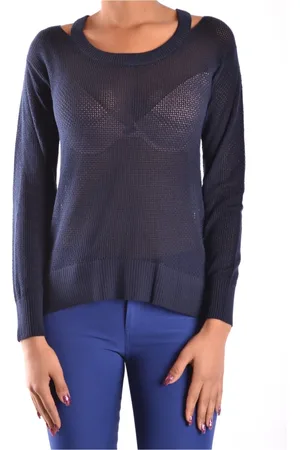 Michael Kors Femme, Pulls, Bleu, Taille: 36 FR Pulls Élégants pour Hommes et Femmes