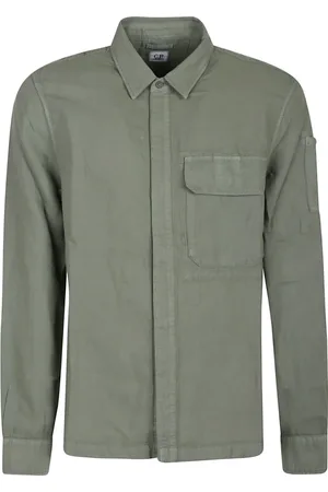 C.P. Company Homme, Chemises, Vert, Taille: M Chemise Lens