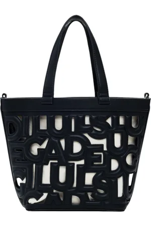 Desigual Femme, Sacs, Noir, Taille: ONE Size Sac à Main Élégant pour Femme, Accessoire Polyvalent