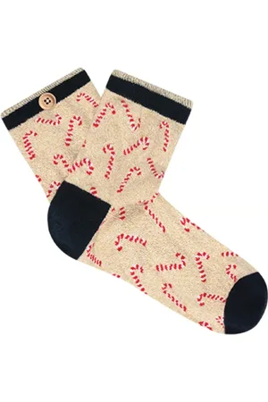 Cabaia Unisex, Sous-vêtements, , Taille: ONE Size Chaussettes à Motifs - Blanc Étincelant