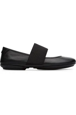 Camper Femme, Chaussures, Noir, Taille: 38 EU Ballerines en cuir élégantes 21595-018