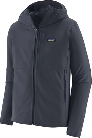 Patagonia Homme, Sport, Bleu, Taille: 38 FR Veste Légère Techface