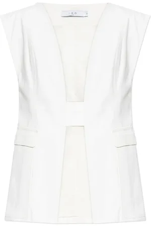 IRO Femme, Vestes, Blanc, Taille: 42 FR Vest Bessy