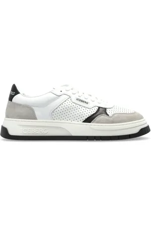 Iceberg Homme, Chaussures, Blanc, Taille: 44 EU Chaussures de sport avec logo