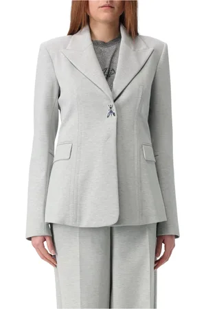Patrizia Pepe Femme, Vestes, Gris, Taille: 36 FR Veste Élégante pour Hommes et Femmes