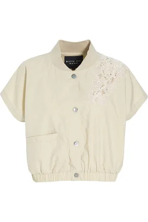 Bitte Kai Rand Femme, Blouses et Chemises, , Taille: 44 FR Chemisier Sans Manches en Dentelle Ivoire