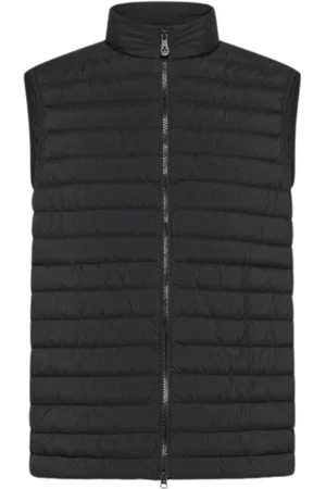 Peuterey Homme, Vestes, Noir, Taille: L Gilet Noir avec Logo Printemps/Été 2025