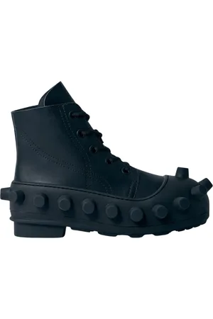 WALTER VAN BEIRENDONCK Homme, Chaussures, Noir, Taille: 41 EU Bottes en cuir avec clous
