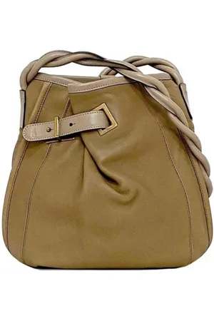 Chloé Femme, Pre-owned, Brun, Taille: ONE Size Pre-owned Cuir sacs-ports-paule