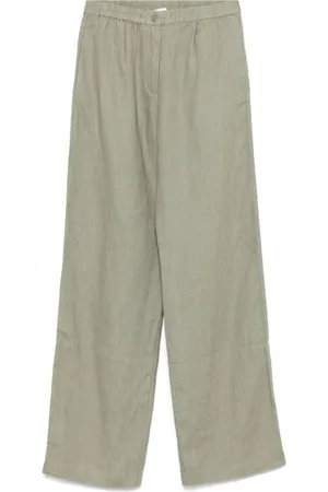 Samsøe Samsøe Femme, Pantalons, Vert, Taille: 38 FR Vetiver Satove Pantalon