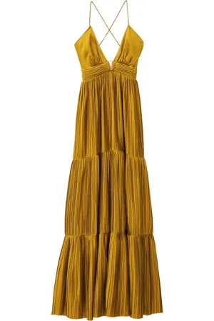 Bash Femme, Robes, Jaune, Taille: 40 FR Robe Jaune Style Wasta