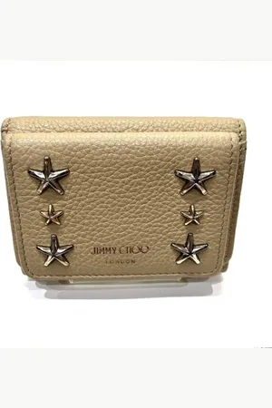 Jimmy Choo Femme, Pre-owned, , Taille: ONE Size Pre-owned Cuir petite-maroquinerie