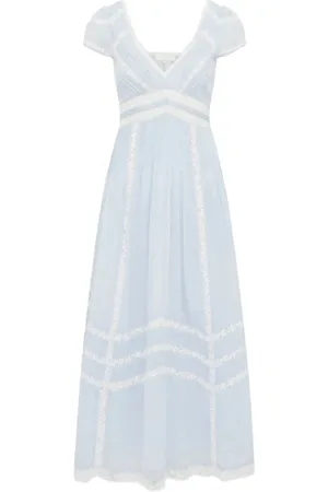 LOVESHACKFANCY Femme, Robes, Bleu, Taille: 40 FR Robe Suvi Baby Bluebell