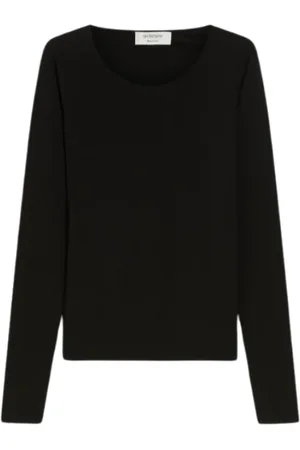Sportmax Femme, Tops, Noir, Taille: 42 FR Pulls élégants pour toutes les occasions