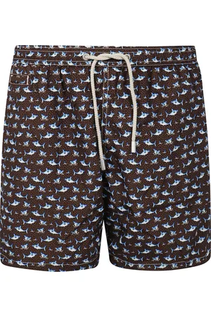 MC2 SAINT BARTH Homme, Maillots de bain, Brun, Taille: M Fantasy Ultralight Short de Bain