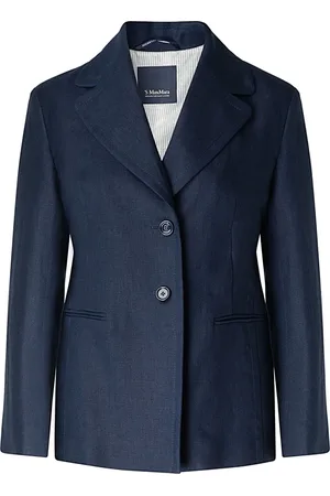 Max Mara Femme, Vestes, Bleu, Taille: 34 FR Veste élégante pour femmes