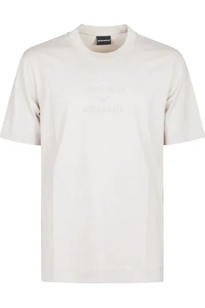 Emporio Armani Homme, Tops, , Taille: M T-shirt Graphique avec Logo