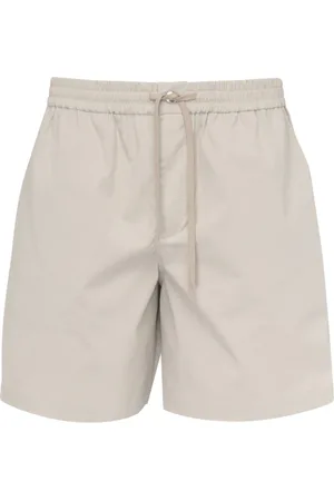 Maison Kitsuné Homme, Shorts, Blanc, Taille: 2XS Shorts élastiques décontractés