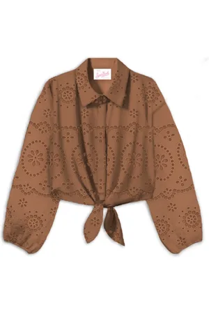 MC2 SAINT BARTH Femme, Blouses et Chemises, Brun, Taille: 40 FR Chemises Marron pour Hommes