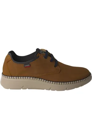 CallagHan Homme, Chaussures, Brun, Taille: 41 EU Chaussures homme en cuir effet velours