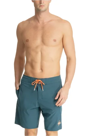 EA7 Homme, Maillots de bain, Bleu, Taille: M Short de bain élégant avec cordon de serrage