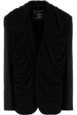 Y / PROJECT Femme, Vestes, Noir, Taille: 36 FR Blazer Oversize Noir et Gilet