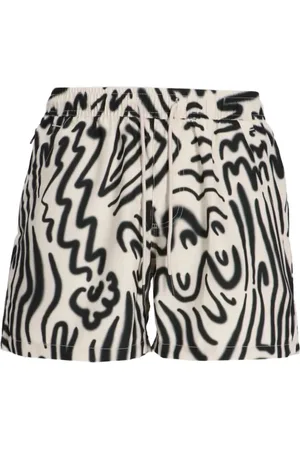 Oas Homme, Maillots de bain, Multicolore, Taille: M Short de bain Aerosol - Blanc