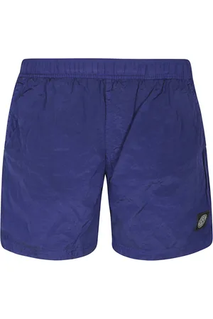 Stone Island Homme, Maillots de bain, Bleu, Taille: L Short de bain séchage rapide pour homme