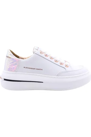Alexander Smith Femme, Chaussures, Blanc, Taille: 37 EU Hamman Baskets pour un Confort Élégant