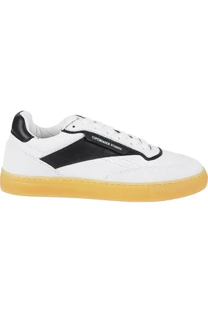 &Copenhagen Femme, Chaussures, Blanc, Taille: 39 EU Baskets Blanches en Cuir Fabriquées en Europe