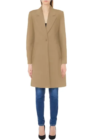 Liu Jo Femme, Manteaux, Brun, Taille: 38 FR Manteau Basic