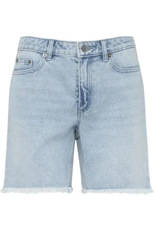 Michael Kors Femme, Shorts, Bleu, Taille: 34 FR Denim Bluehaze Shorts