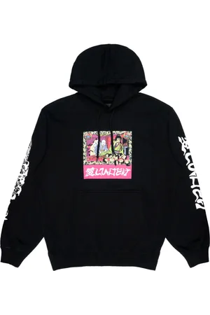 Edwin Homme, Sweatshirts et sweats à capuche, Noir, Taille: L Sweat à capuche avec coupe régulière et imprimés