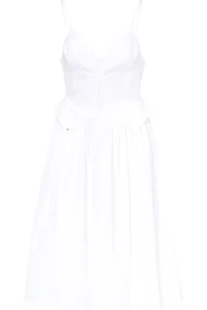 Elisabetta Franchi Femme, Robes, Blanc, Taille: 38 FR Robe Élégante Ab75252E2-360