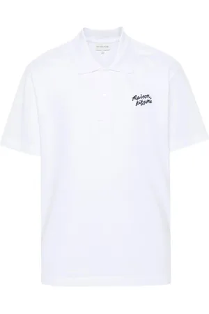 Maison Kitsuné Homme, Tops, Blanc, Taille: M Chemise Blanche pour Look Élégant